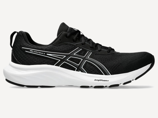Кроссовки GEL-CONTEND 9 M (RU 41.5 EU 42.5 US 9 СМ 27; black/white)